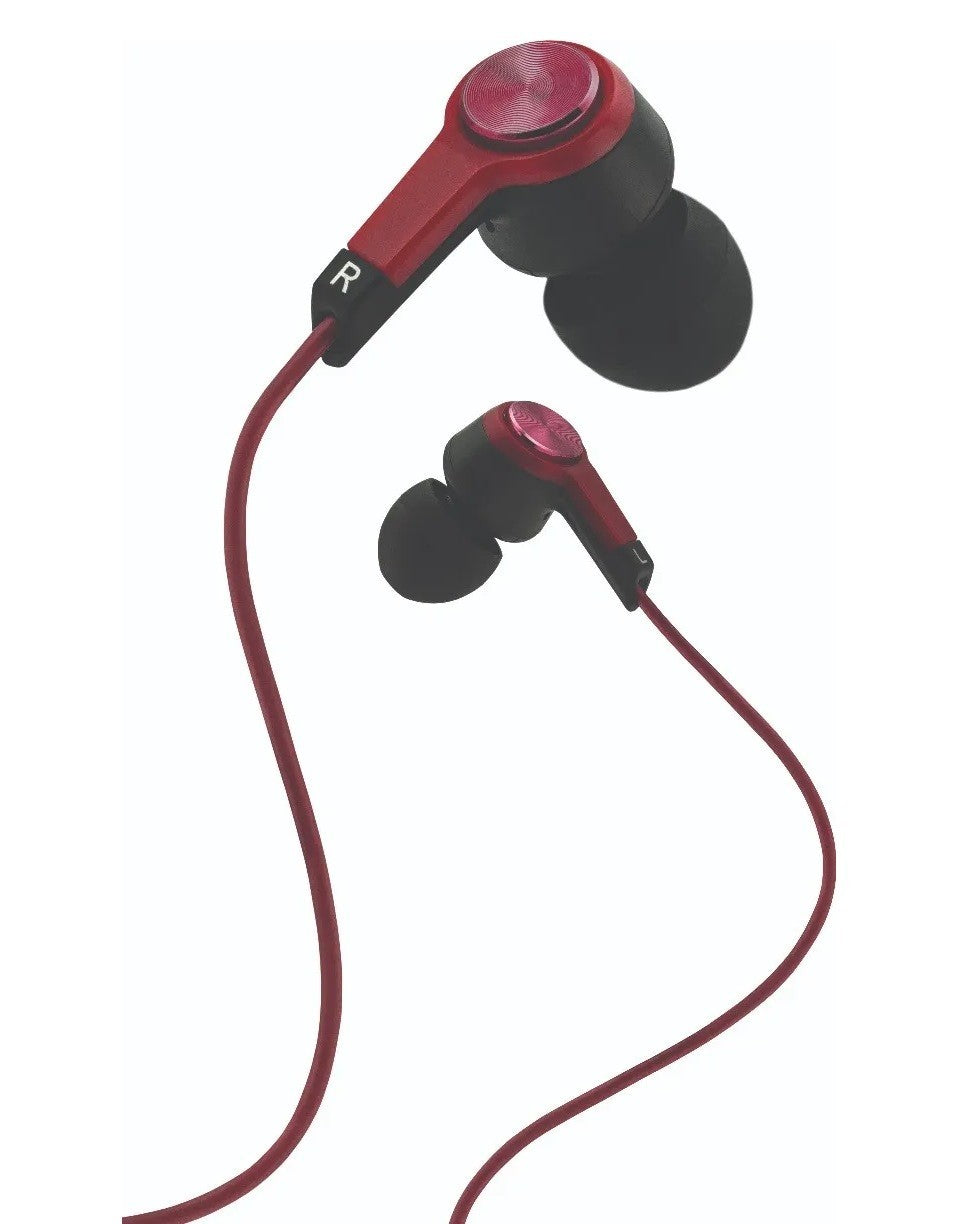 Auriculares In Ear con Microfono Rojo