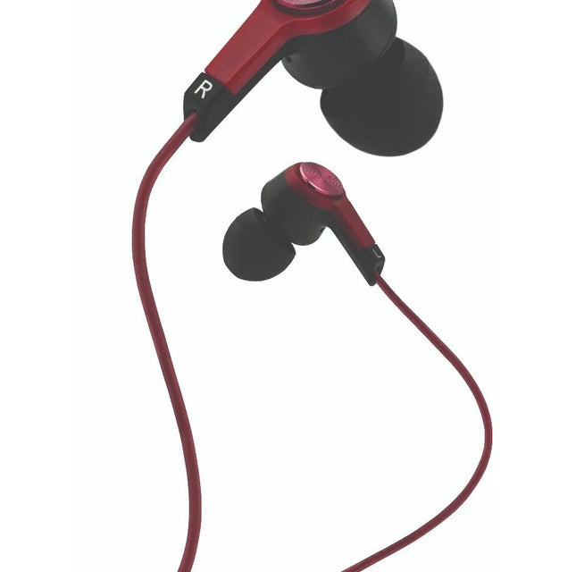 Auriculares In Ear con Microfono Rojo