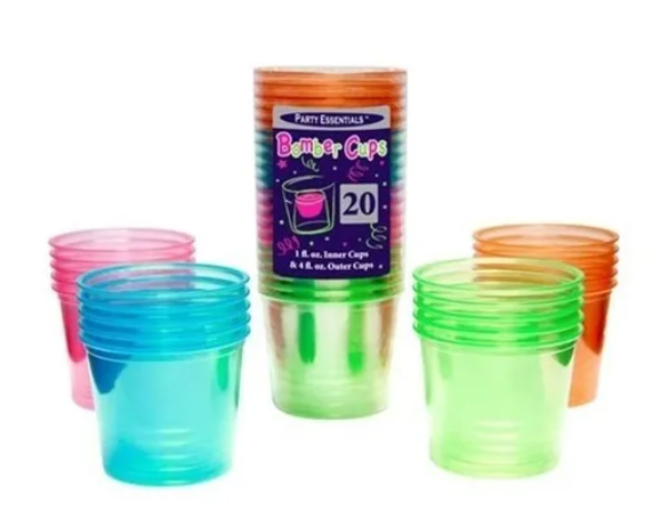 Copa Bomber Neón Set X 20