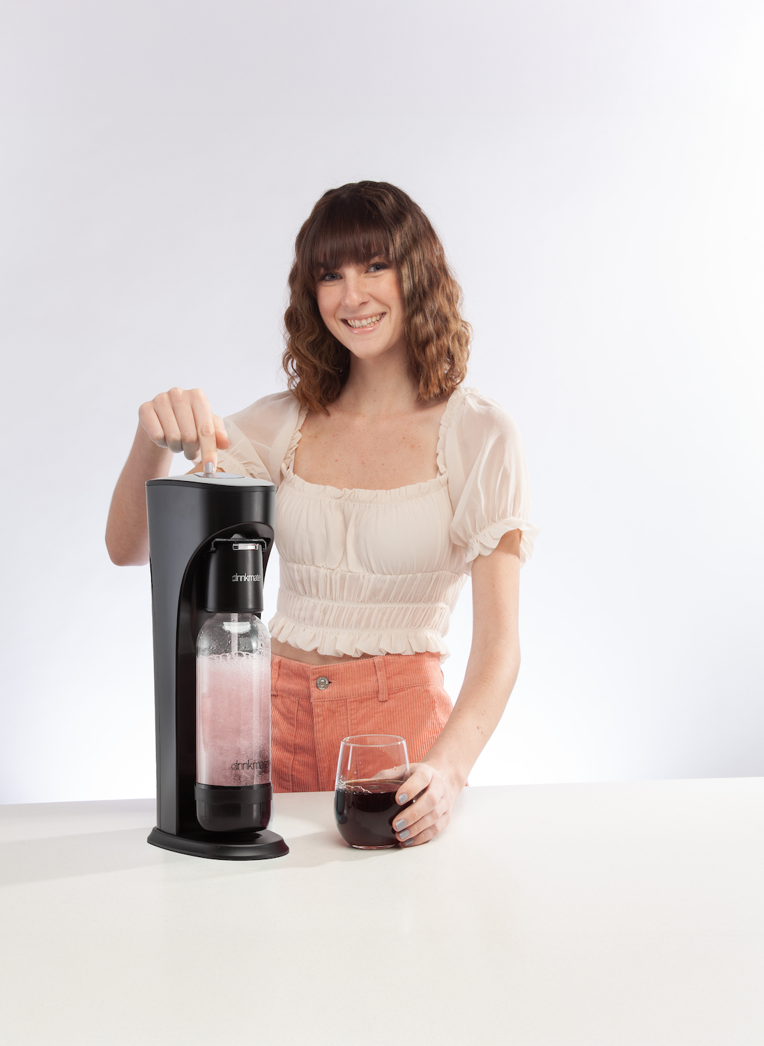 Máquina Negra Para Gasificar  Cualquier Bebida Drinkmate