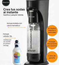 Máquina Negra Para Gasificar  Cualquier Bebida Drinkmate