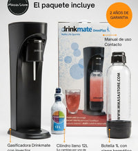 Máquina Negra Para Gasificar  Cualquier Bebida Drinkmate
