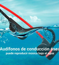 Audífonos de conducción ósea a prueba de agua IPX8