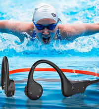 Audífonos de conducción ósea a prueba de agua IPX8