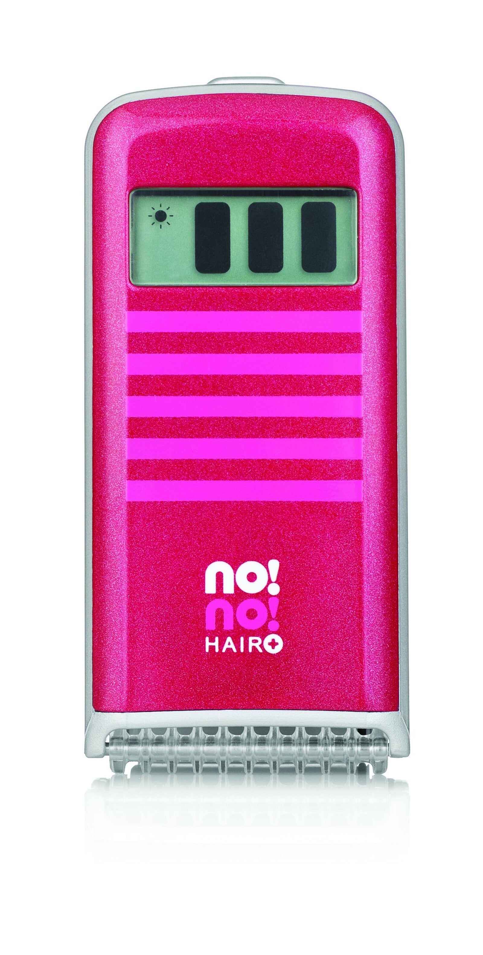 Depiladora No! No! Hair Plus para cuerpo color rojo