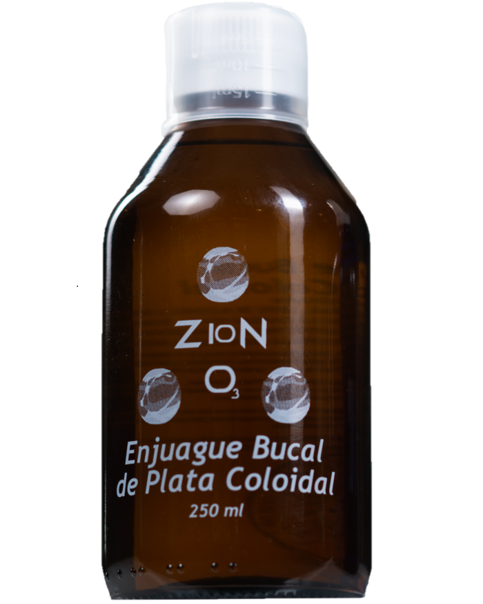 ENJUAGUE BUCAL DE PLATA COLOIDAL x250ml
