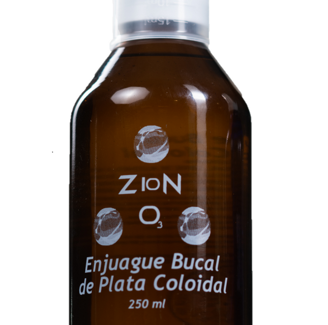 ENJUAGUE BUCAL DE PLATA COLOIDAL x250ml
