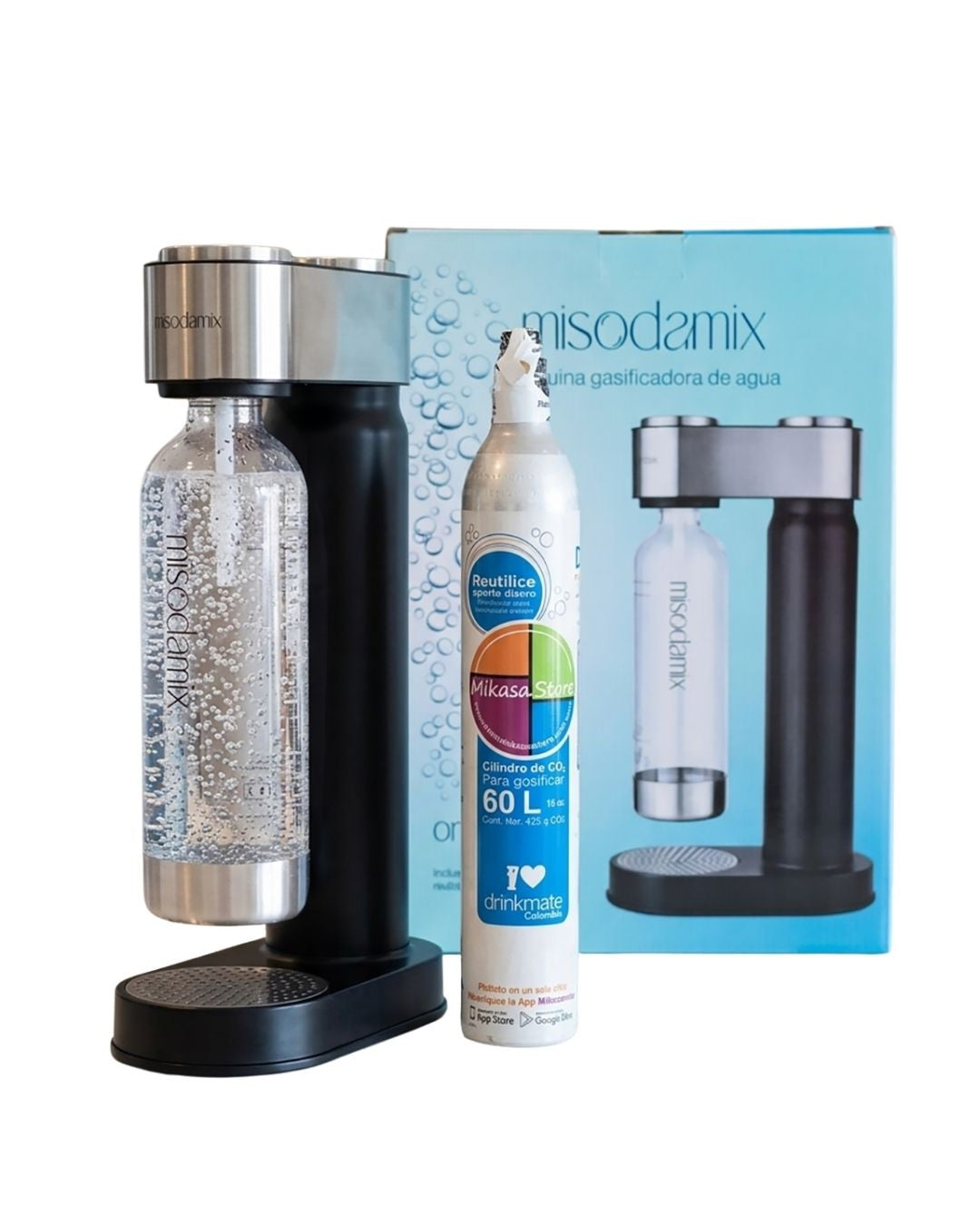 Máquina gasificadora de agua MISODAMIX Origen