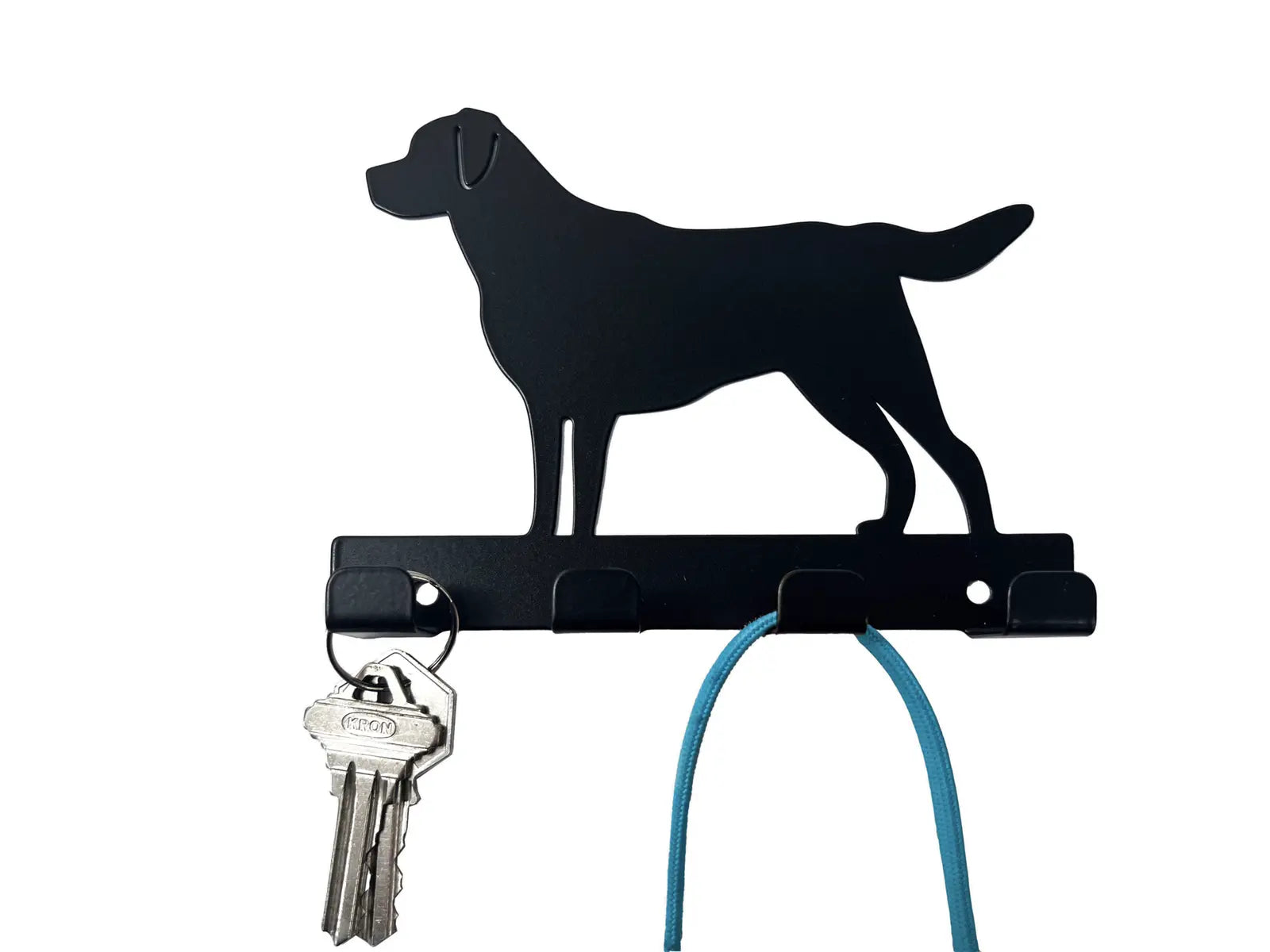 Portallaves En Metal Dog Pared Diseño Perro