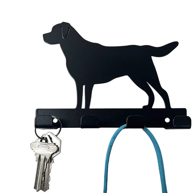 Portallaves En Metal Dog Pared Diseño Perro