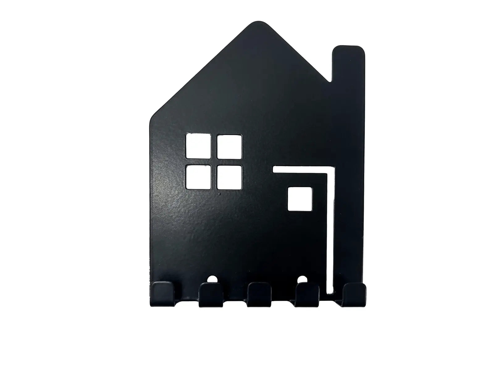 Portallaves En Metal House Casa Colgador Llaves Pared Negro