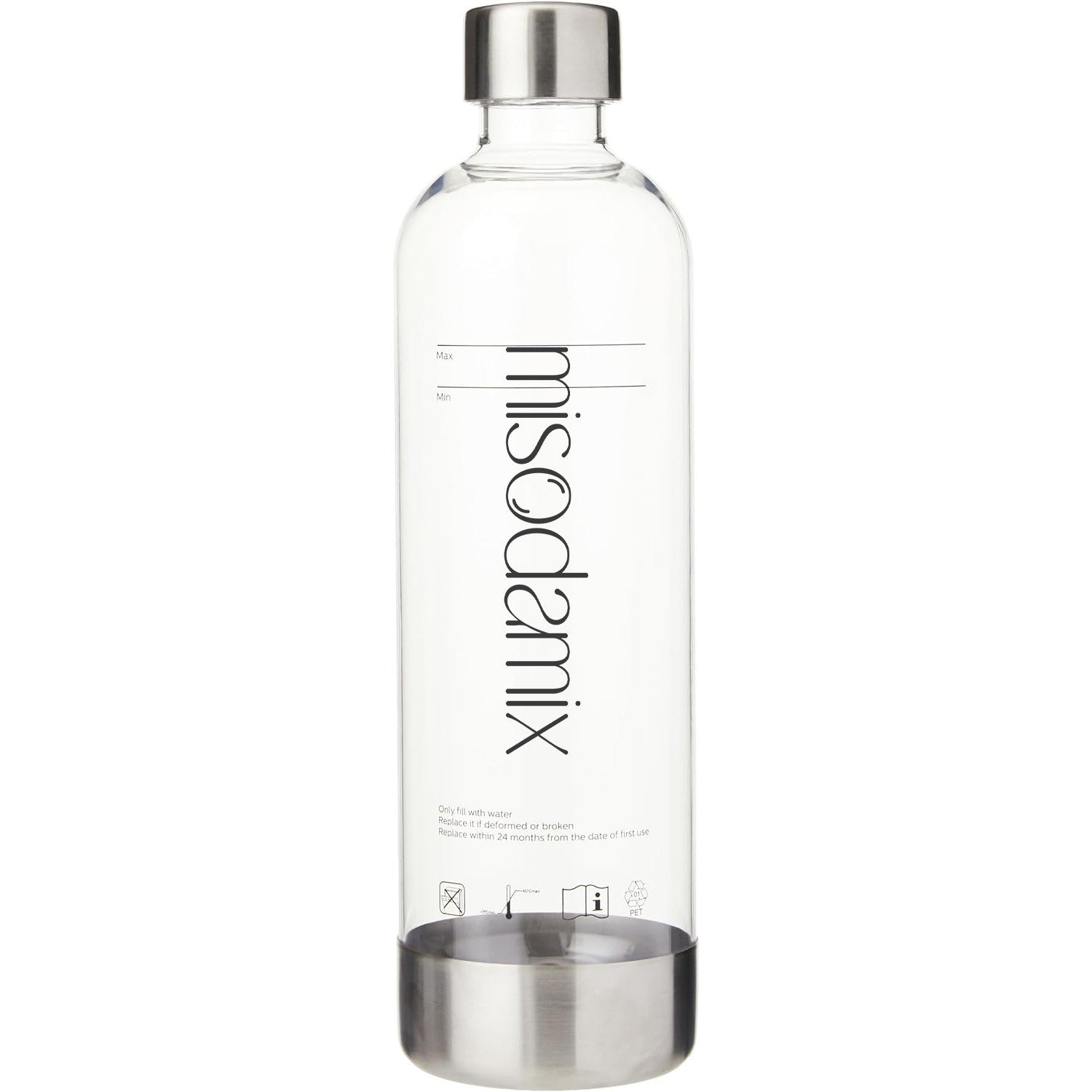 Combo Máquina gasificadora de agua MISODAMIX + Botella 1Litro