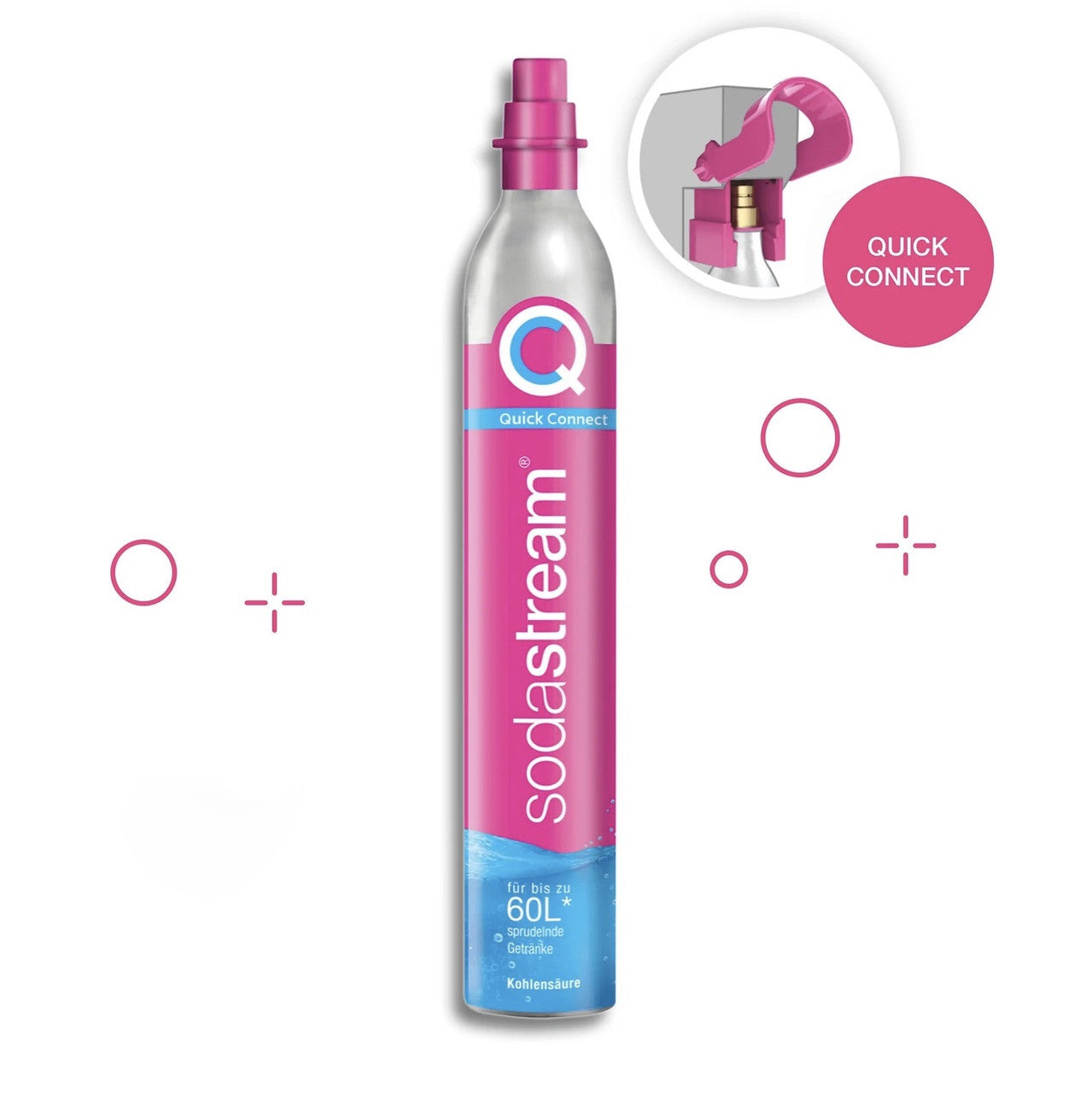 Cilindro Repuesto Sodastream Quick Connect, Sodastream Co2