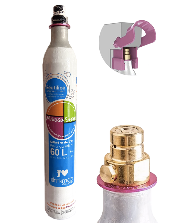 Cilindro Repuesto Sodastream Quick Connect, Sodastream Co2