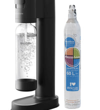 Máquina gasificadora de agua MISODAMIX Fizzy Negra