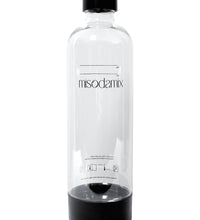 Combo Máquina gasificadora de agua MISODAMIX FIZZY Negra+ Botella 1Litro