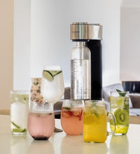 Combo Máquina gasificadora de agua MISODAMIX + Botella Acero Inoxidable