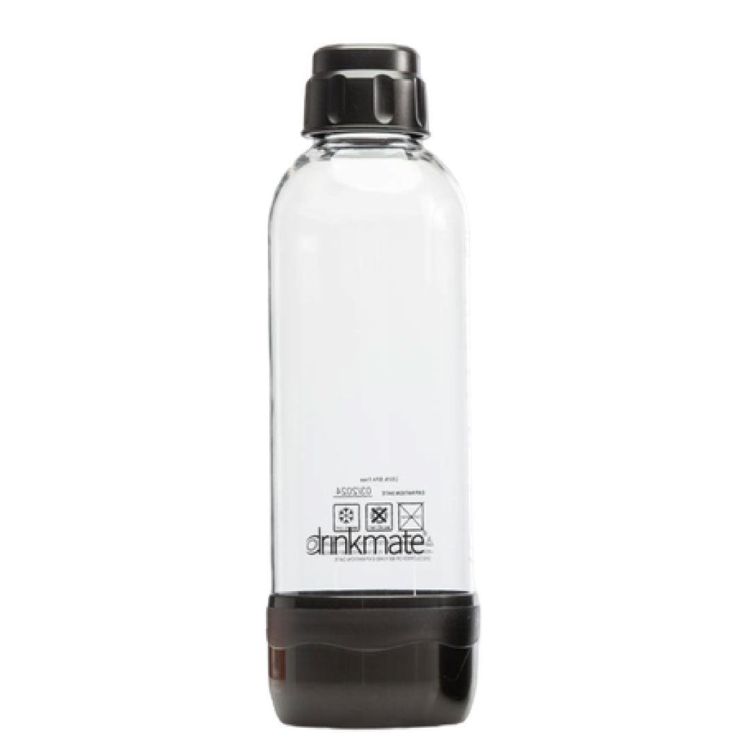 Botella para iSODA - DRINKMATE 1 Litro NEGRA