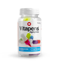 resaltadores en forma de vitaminas