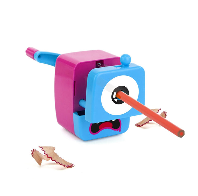 Sacapuntas Mini Monster Azul