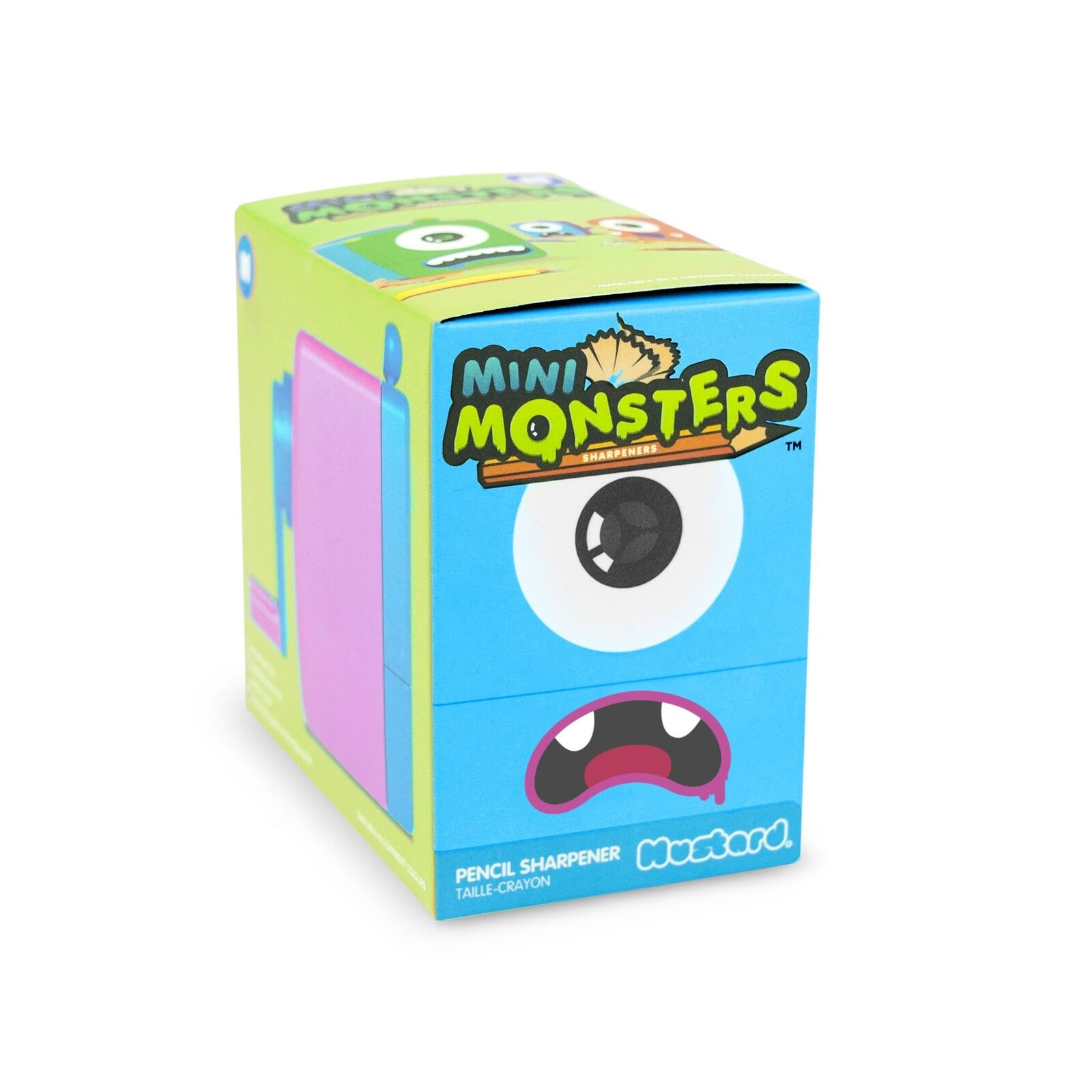 Sacapuntas Mini Monster Azul
