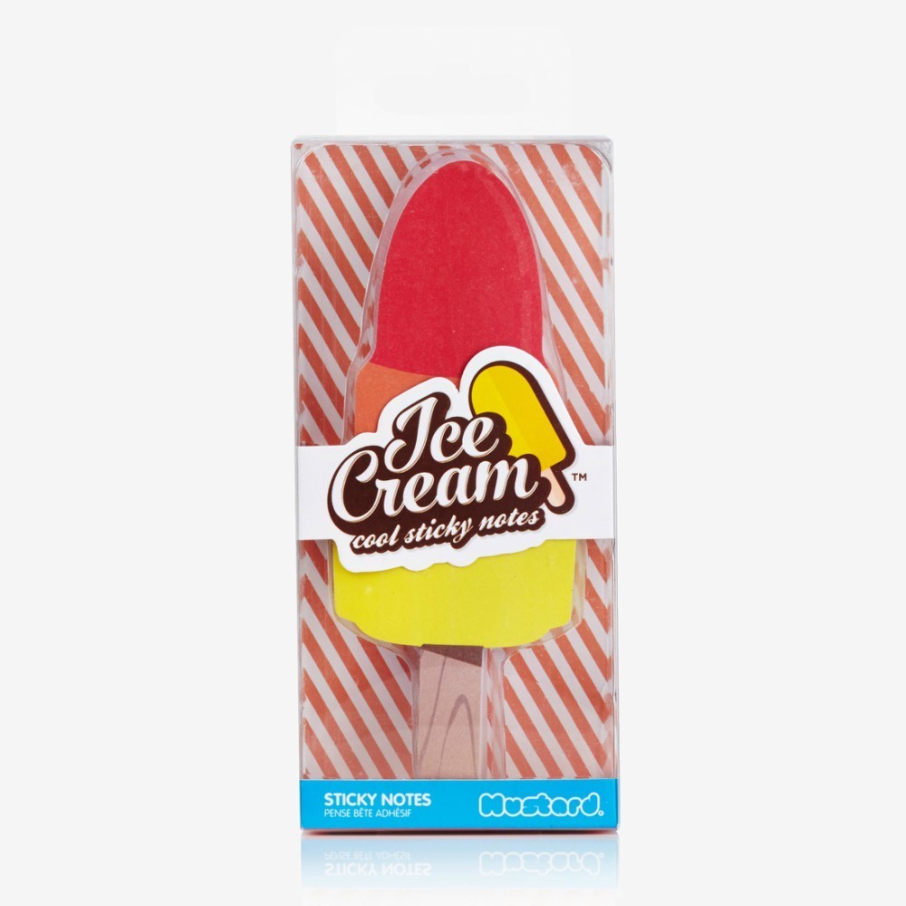 Notas adhesivas helado