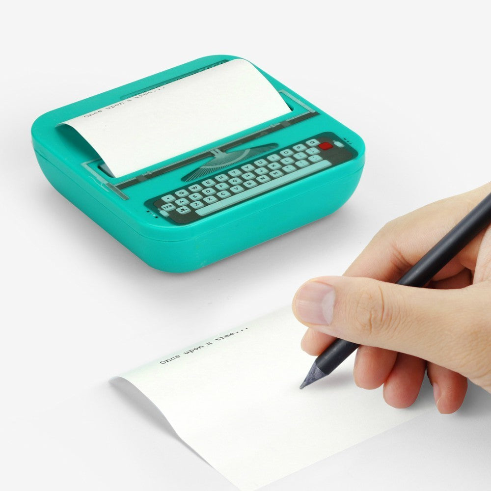 Notas adhesivas En Forma De Maquina De Escribir