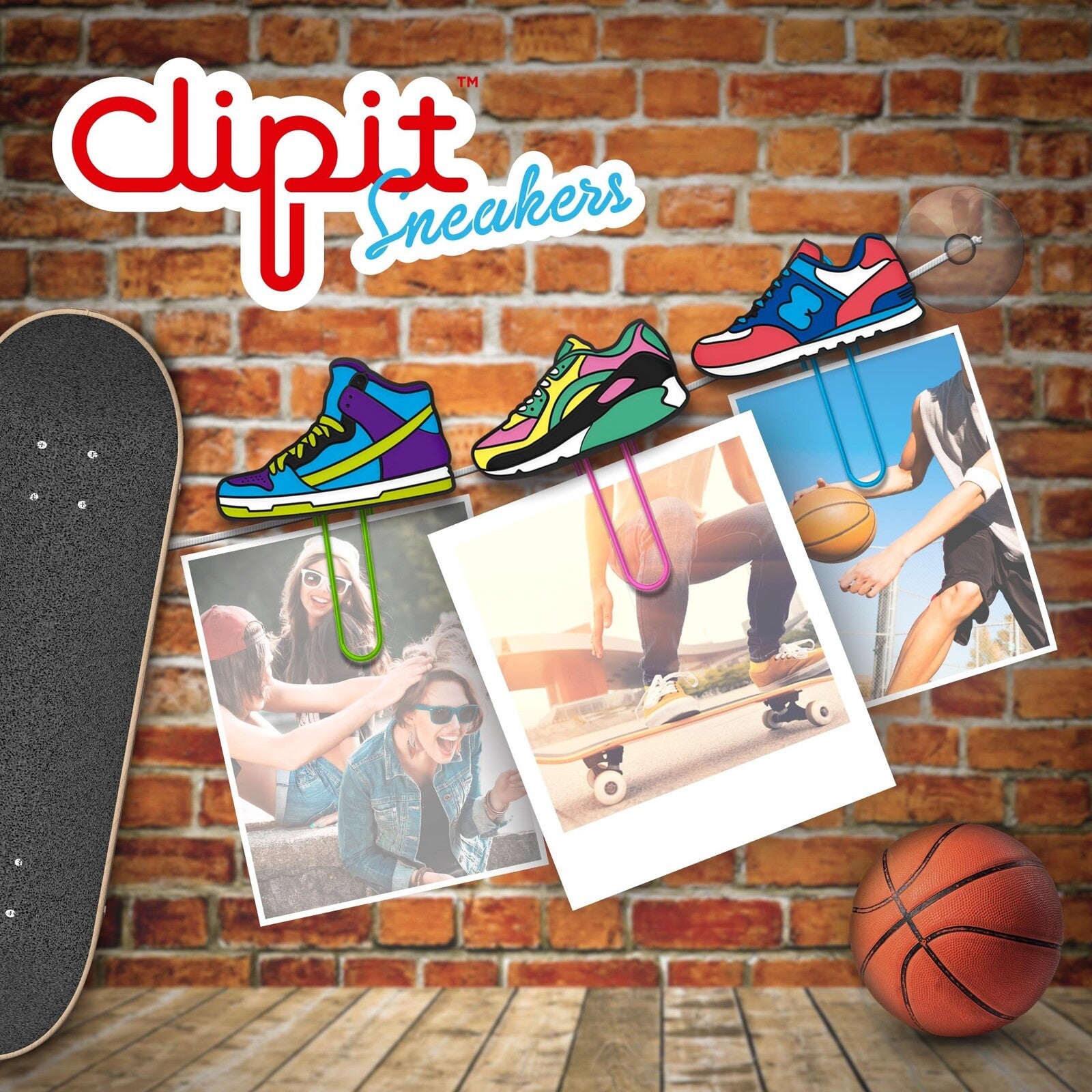 Clips Colgantes Tennis x 6und