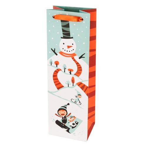 Bolsa para Vino Snowman