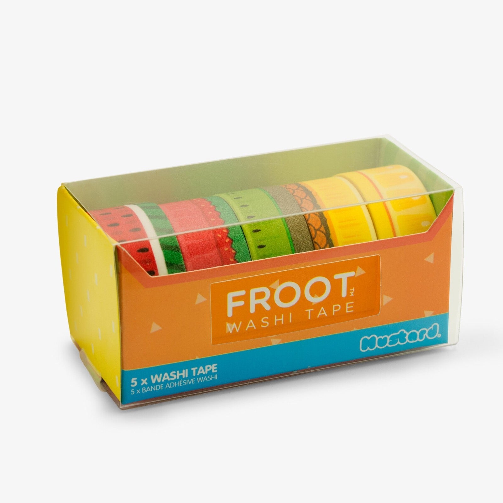 Cinta pegante frutas