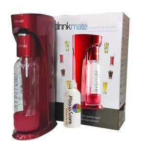 Máquina Roja Para Hacer Agua Con Gas Y Gaseosa Drinkmate