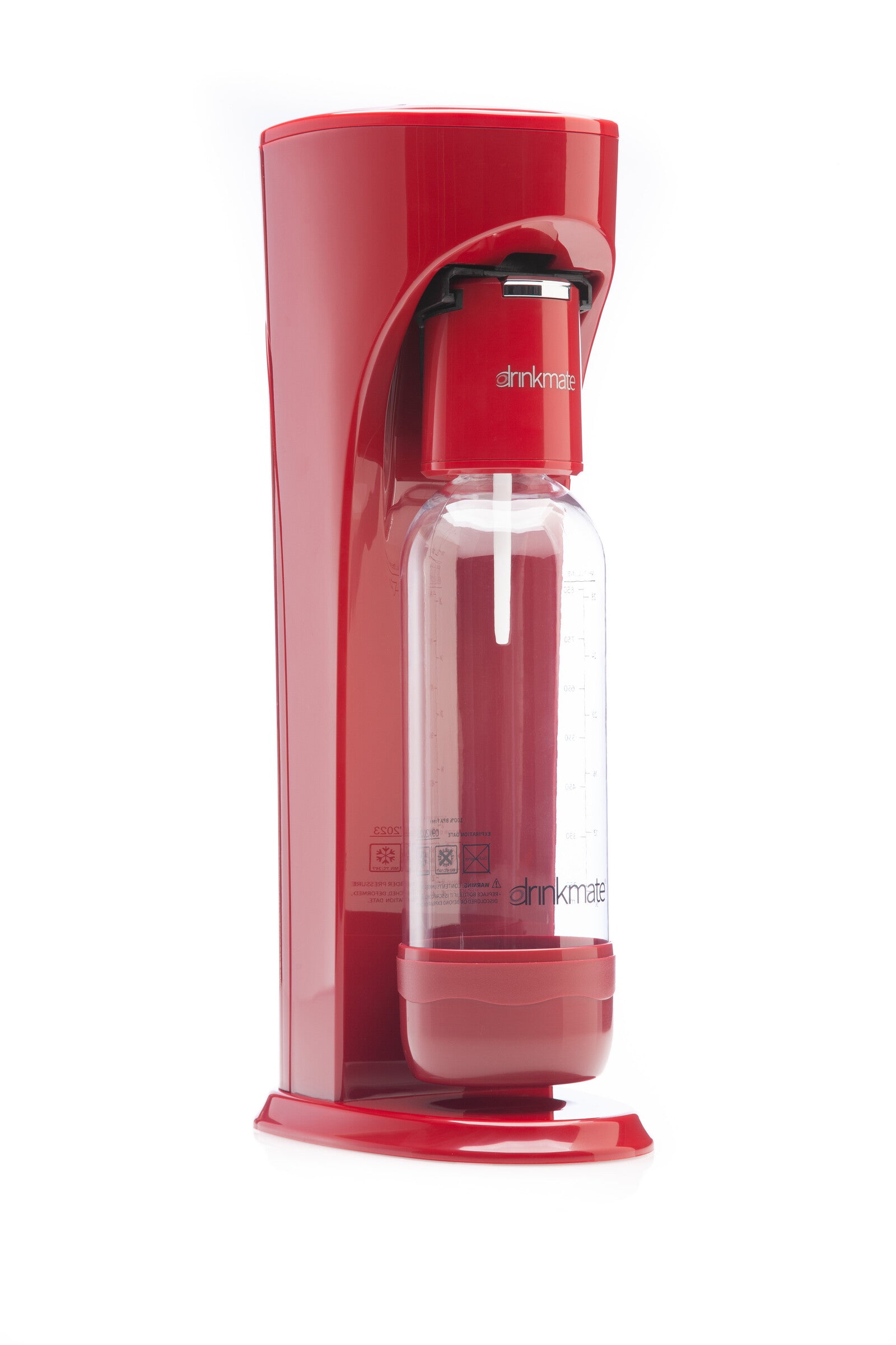 Máquina Roja Para Hacer Agua Con Gas Y Gaseosa Drinkmate