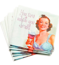 Servilletas coctel you drink set x 20