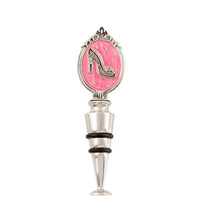 Tapon de lujo para botella - pink shoe