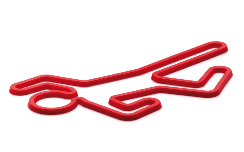 SALVAMANTELES SILICONA CRIME SCENE ROJO