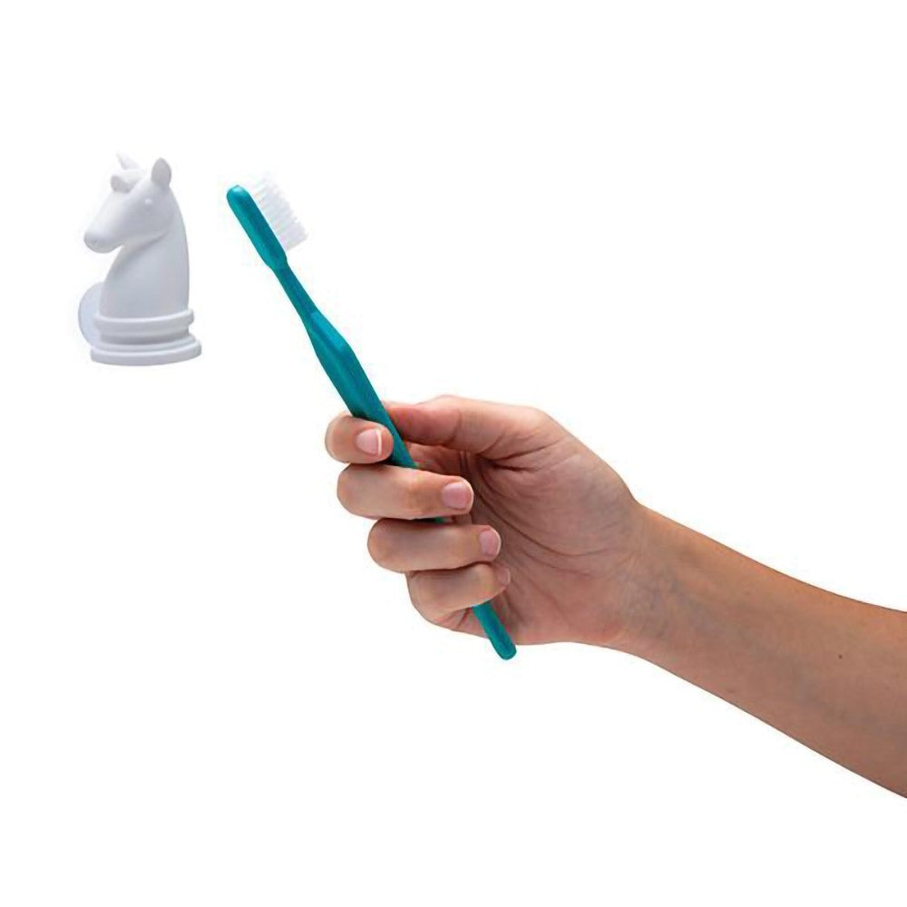 knight - Soporte para cepillo de Dientes Blanco