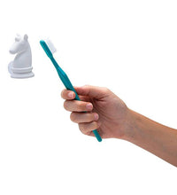 knight - Soporte para cepillo de Dientes Blanco