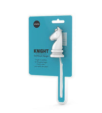 knight - Soporte para cepillo de Dientes Blanco