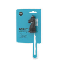 knight - Soporte para cepillo de Dientes Negro