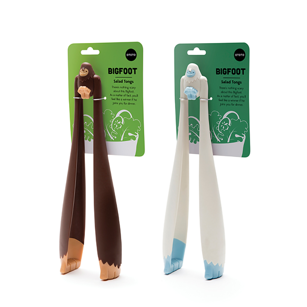 PINZAS PARA ENSALADA COLOR BLANCO - BIGFOOT