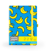 LIBRETA 190 HOJAS BANANAS CIAN
