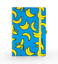 LIBRETA 190 HOJAS BANANAS CIAN