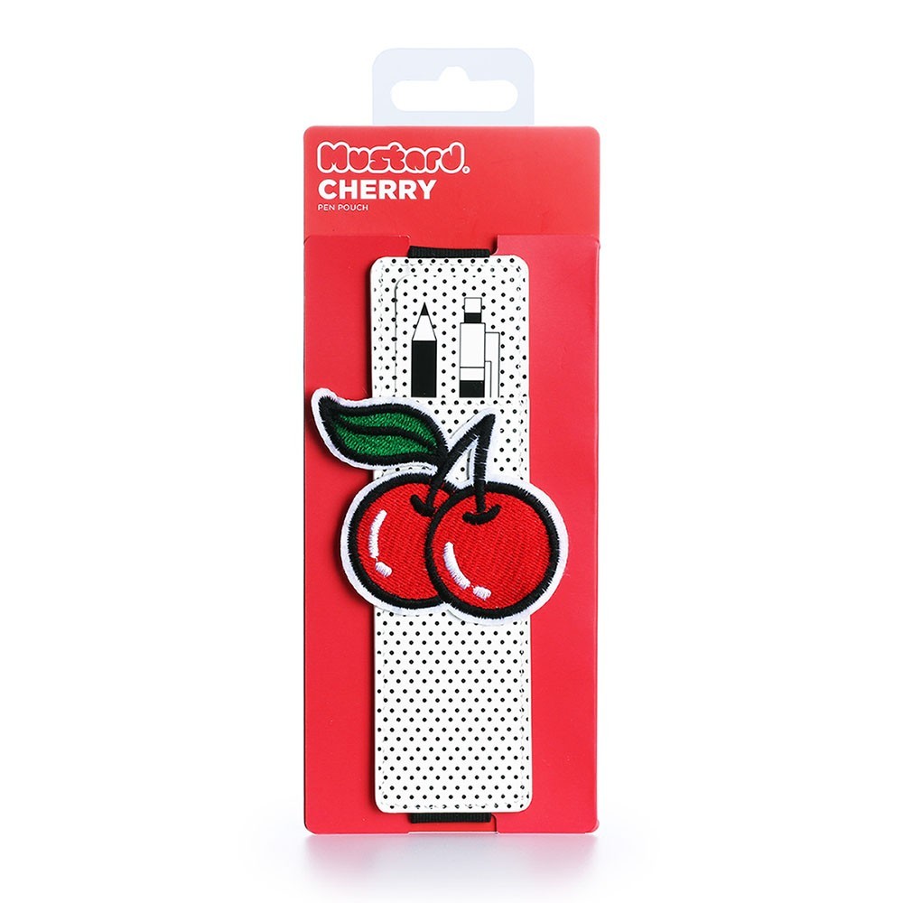 FORRO PARA ESFEROS CEREZA