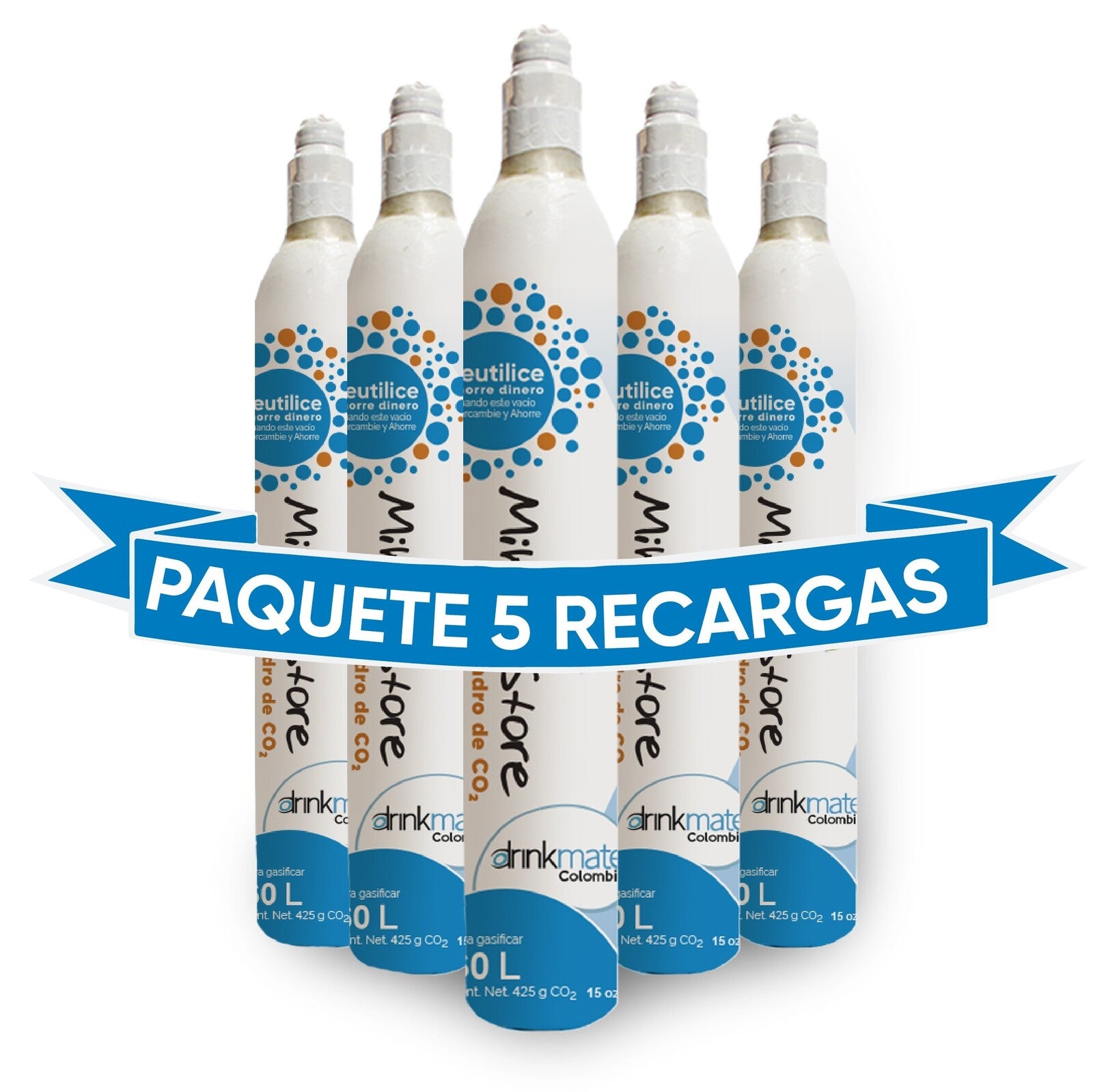 Paquete 5 recargas