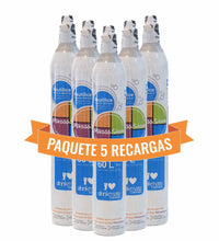Paquete 5 recargas