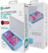 Caja desinfectante con luz UV para 2 Teléfonos o 1 tableta