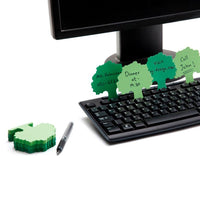Notas teclado bosque