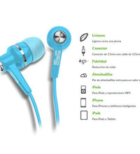 Auriculares internos Klip Xtreme KSE-105