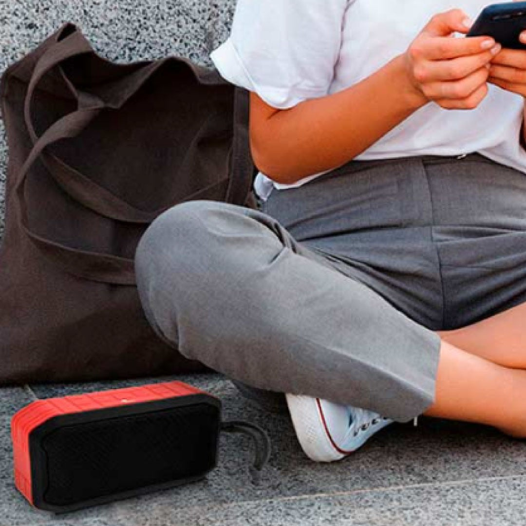 Parlante portátil compatible con Bluetooth