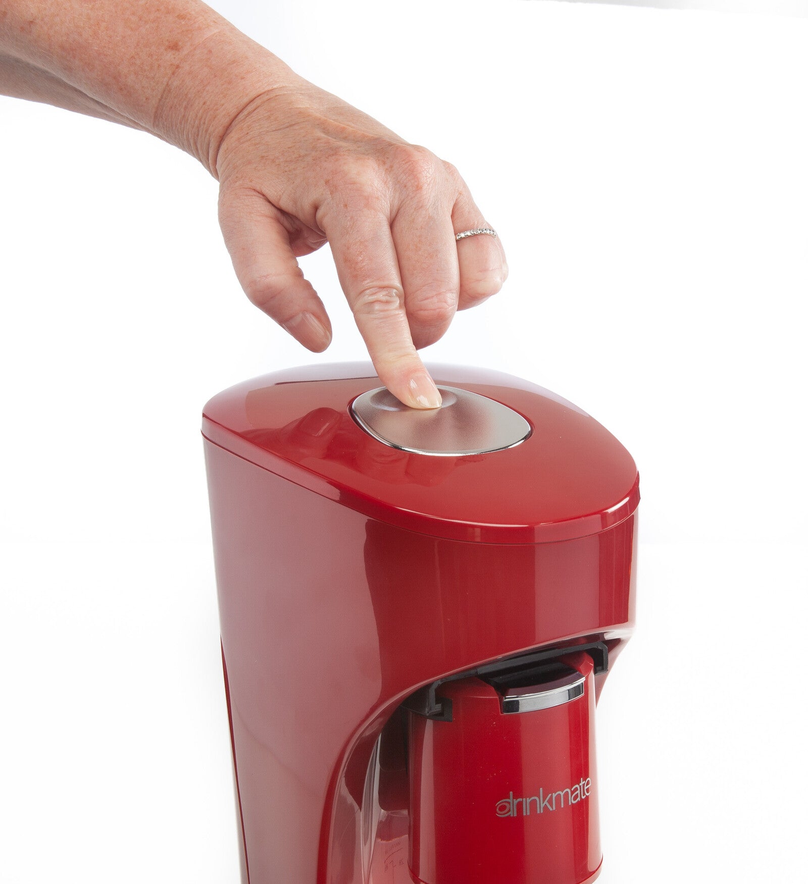 Combo Máquina Roja para hacer agua con gas y gaseosa + Cilindro de repuesto